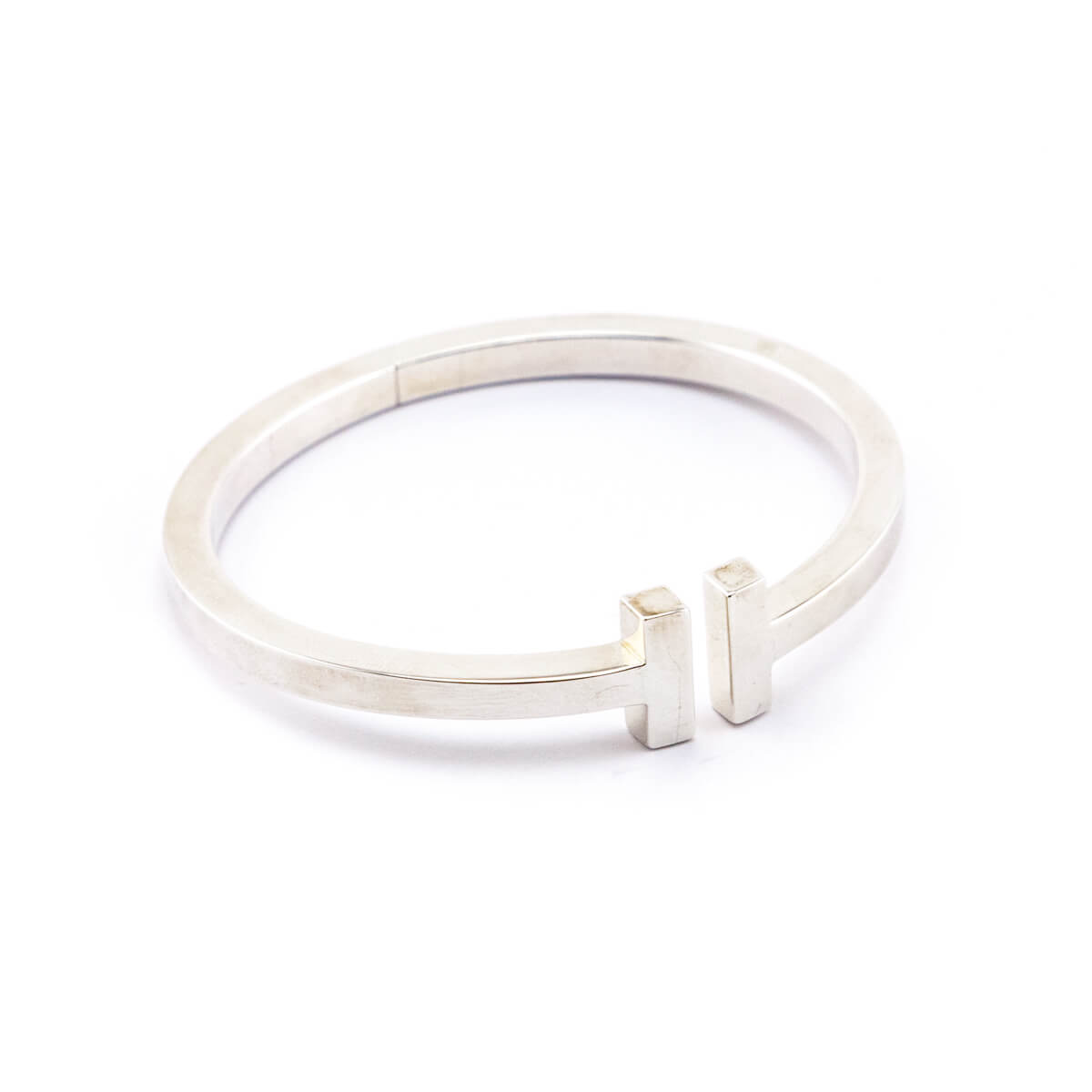 Tiffany Co. Sterling Silver T Square Bracelet - Love that Bag etc - Preowned Authentic Designer Handbags Preloved Fashions
