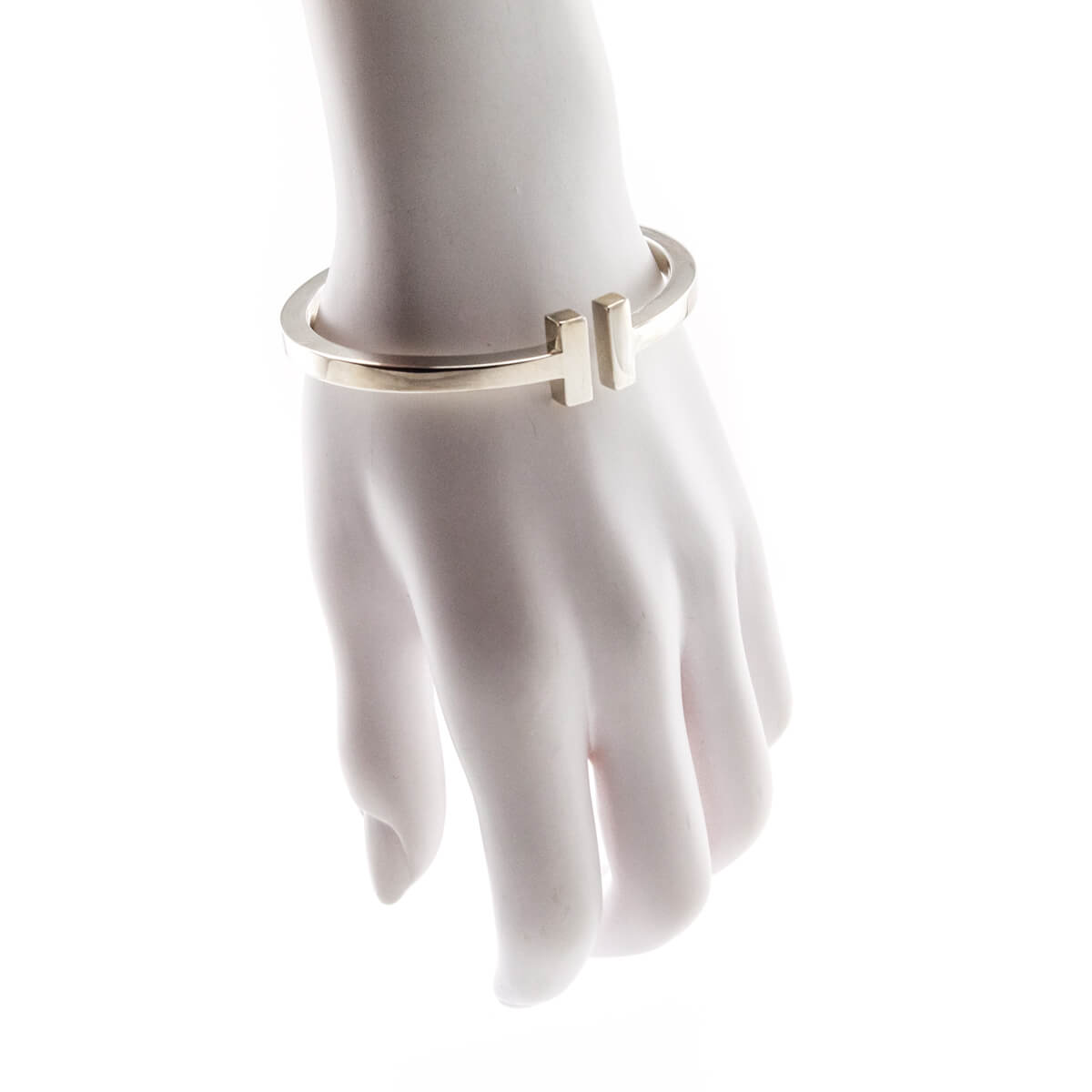 Tiffany Co. Sterling Silver T Square Bracelet - Love that Bag etc - Preowned Authentic Designer Handbags Preloved Fashions