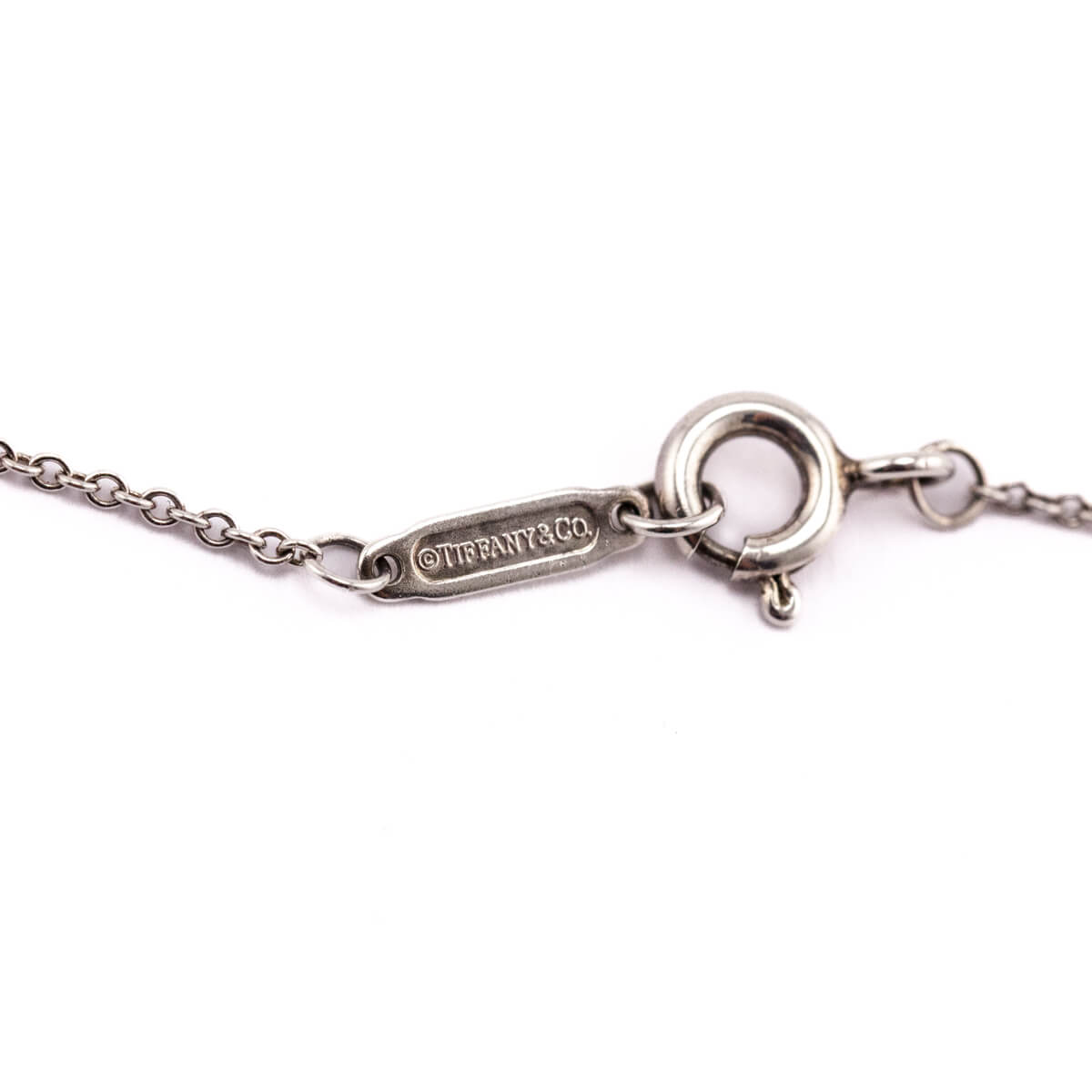 Tiffany Co. Sterling Silver Diamond Notes Pendant Necklace - Love that Bag etc - Preowned Authentic Designer Handbags Preloved Fashions