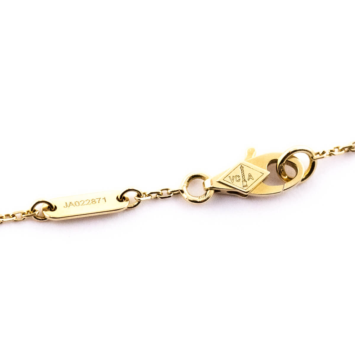 Van Cleef Arpels Mother of Pearl 18K Gold Sweet Alhambra Bracelet - Love that Bag etc - Preowned Authentic Designer Handbags Preloved Fashions