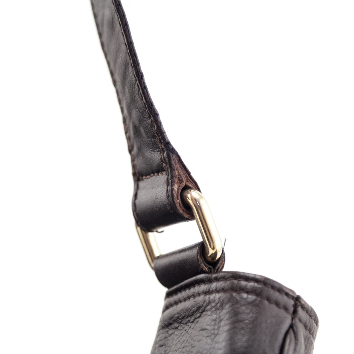 Gucci Brown Guccissima Messenger Bag - Love that Bag etc - Preowned Authentic Designer Handbags Preloved Fashions
