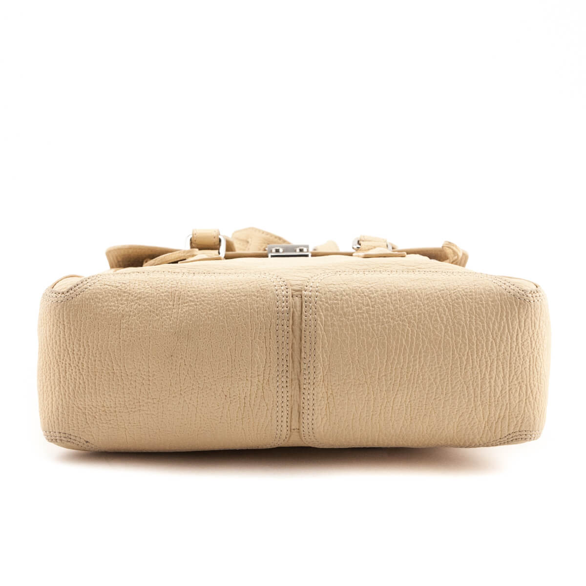3.1 Phillip Lim Beige Textured Calfskin Medium Pashli Satchel - Love that Bag etc - Preowned Authentic Designer Handbags Preloved Fashions