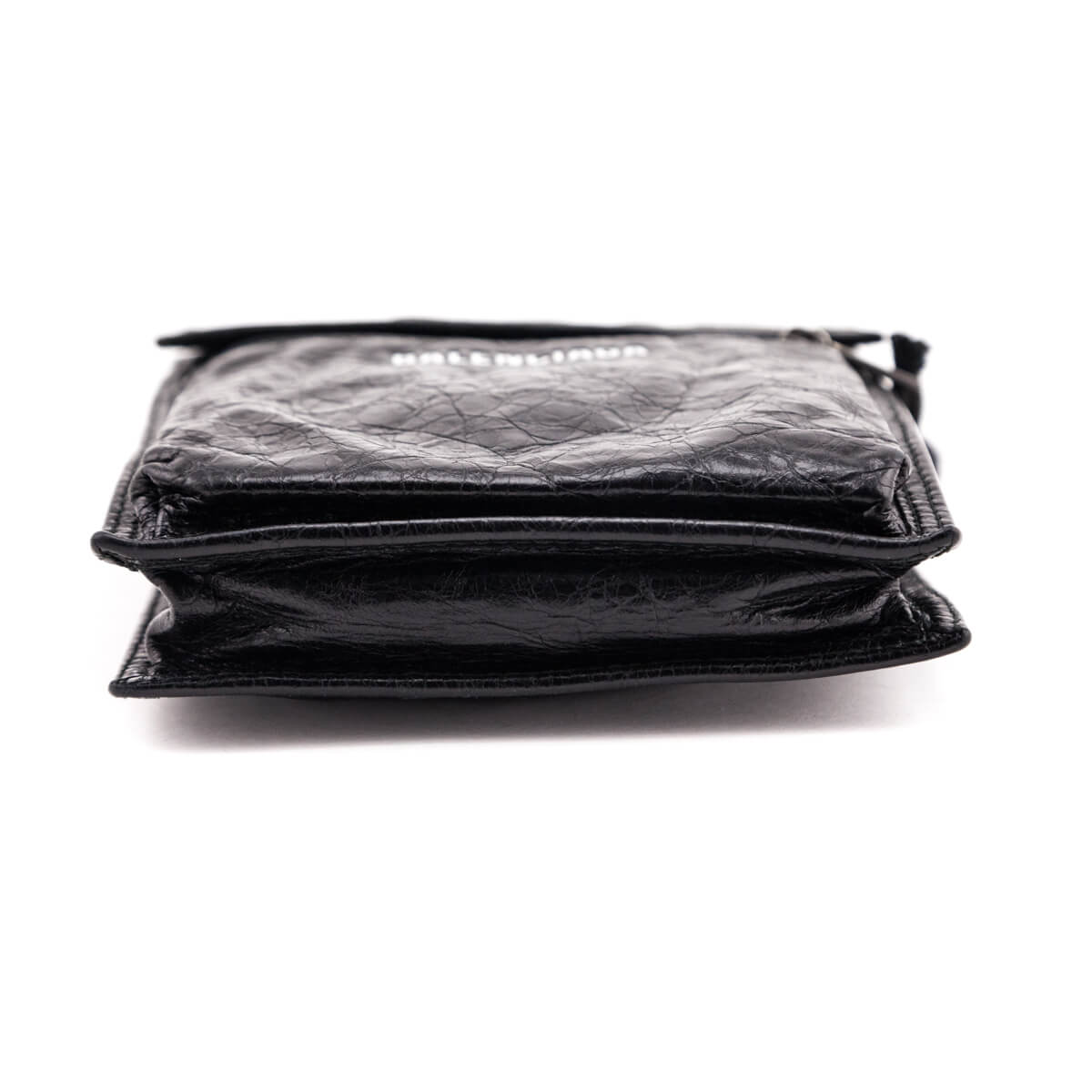 Balenciaga Black Agneau Explorer Crossbody Pouch - Love that Bag etc - Preowned Authentic Designer Handbags Preloved Fashions