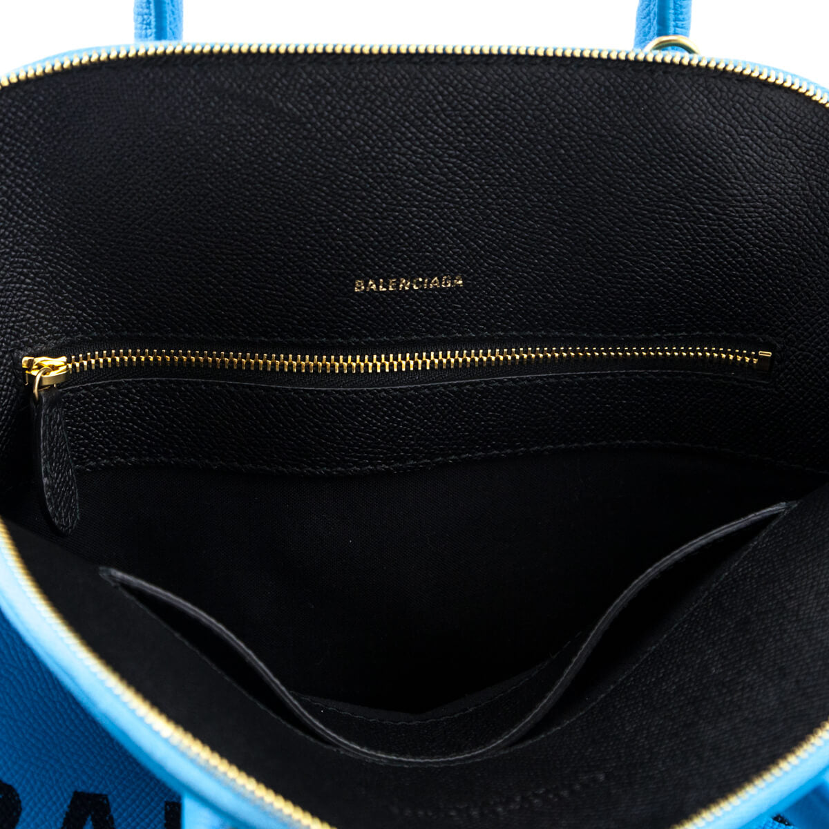 Balenciaga Bleu Turquoise Grained Calfskin S Ville Top Handle Bag - Love that Bag etc - Preowned Authentic Designer Handbags Preloved Fashions