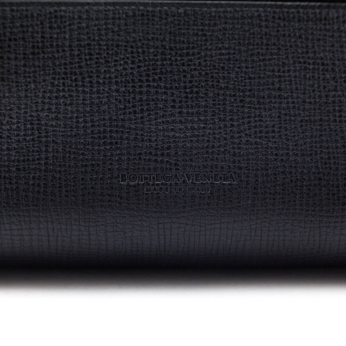 Bottega Veneta Black Textured Calfskin BV Angle Bag - Love that Bag etc - Preowned Authentic Designer Handbags Preloved Fashions