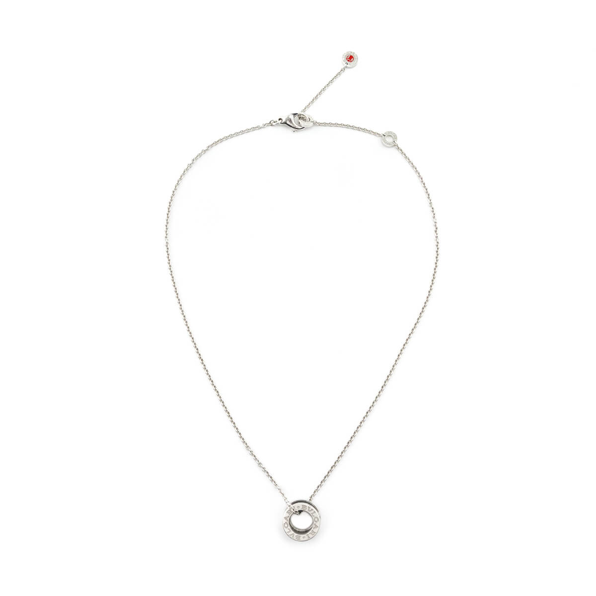 Bvlgari Sterling Silver Ceramic Save The Children Pendant Necklace - Love that Bag etc - Preowned Authentic Designer Handbags Preloved Fashions