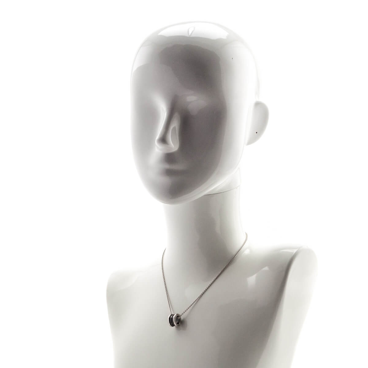Bvlgari Sterling Silver Ceramic Save The Children Pendant Necklace - Love that Bag etc - Preowned Authentic Designer Handbags Preloved Fashions