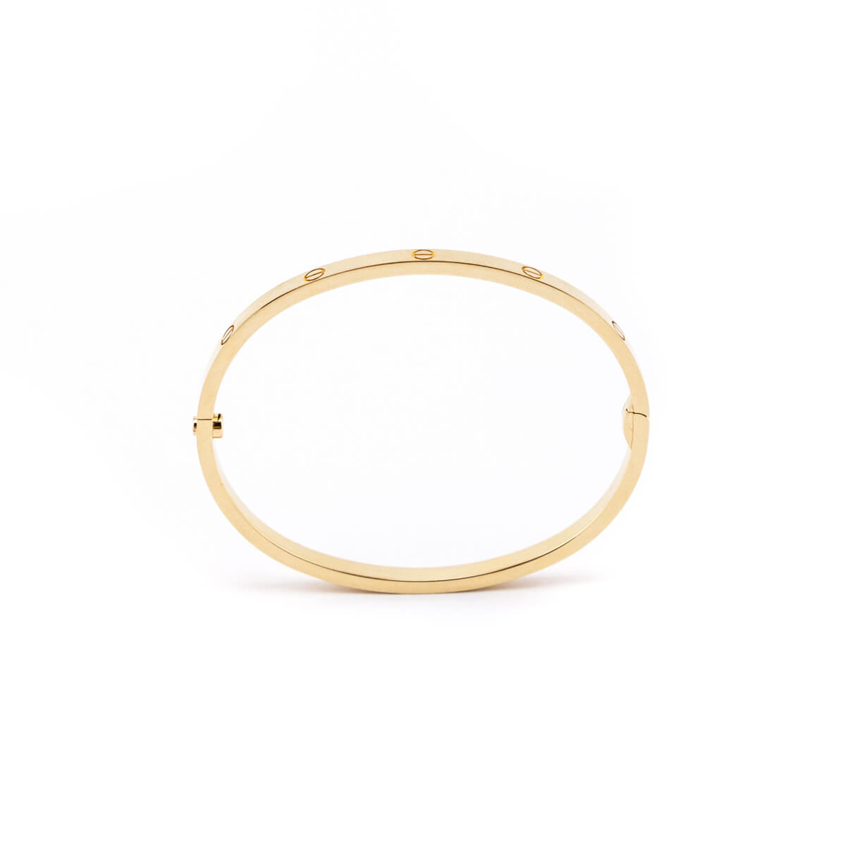 Cartier 18K Yellow Gold Small Love Bracelet - Love that Bag etc - Preowned Authentic Designer Handbags Preloved Fashions