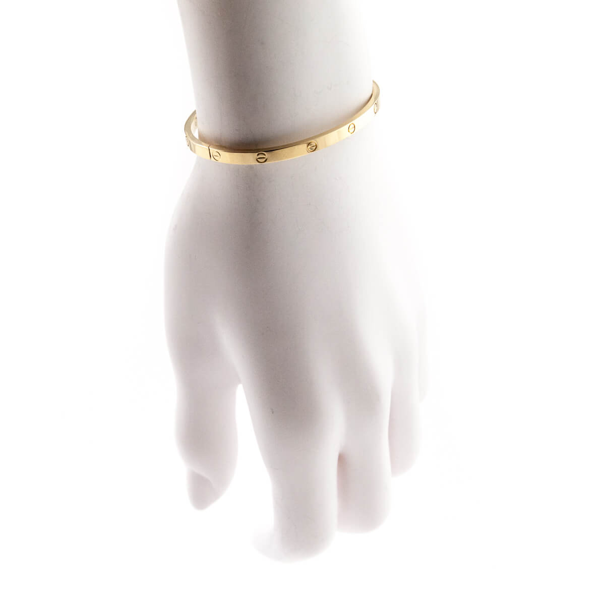 Cartier 18K Yellow Gold Small Love Bracelet - Love that Bag etc - Preowned Authentic Designer Handbags Preloved Fashions