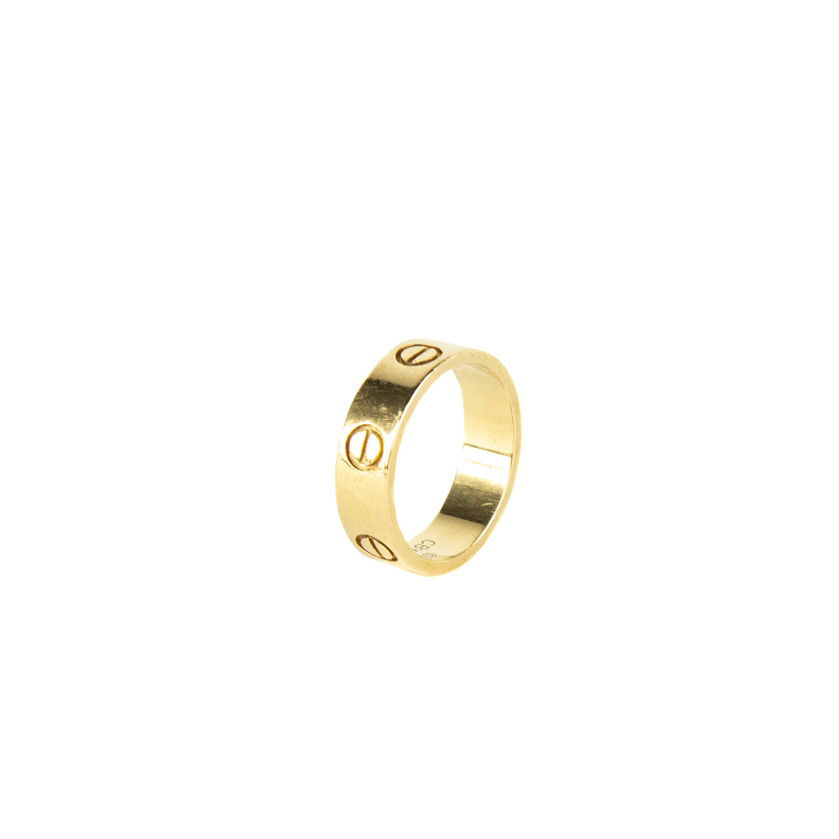 Cartier 18K Yellow Gold Love Ring Band Size 6.25 - Love that Bag etc - Preowned Authentic Designer Handbags Preloved Fashions