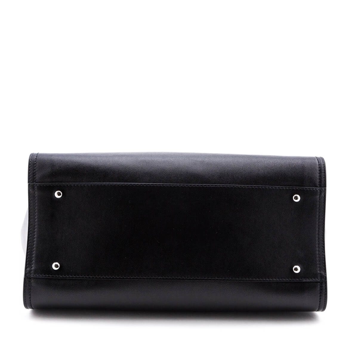 Chanel Black Grained Calfskin Large Deauville Tote SHW - Love that Bag etc - Preowned Authentic Designer Handbags Preloved Fashions