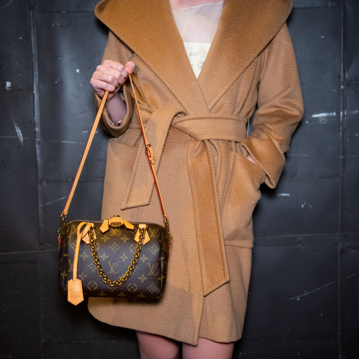 Louis Vuitton Monogram Chain Speedy 20 - Love that Bag etc - Preowned Authentic Designer Handbags Preloved Fashions