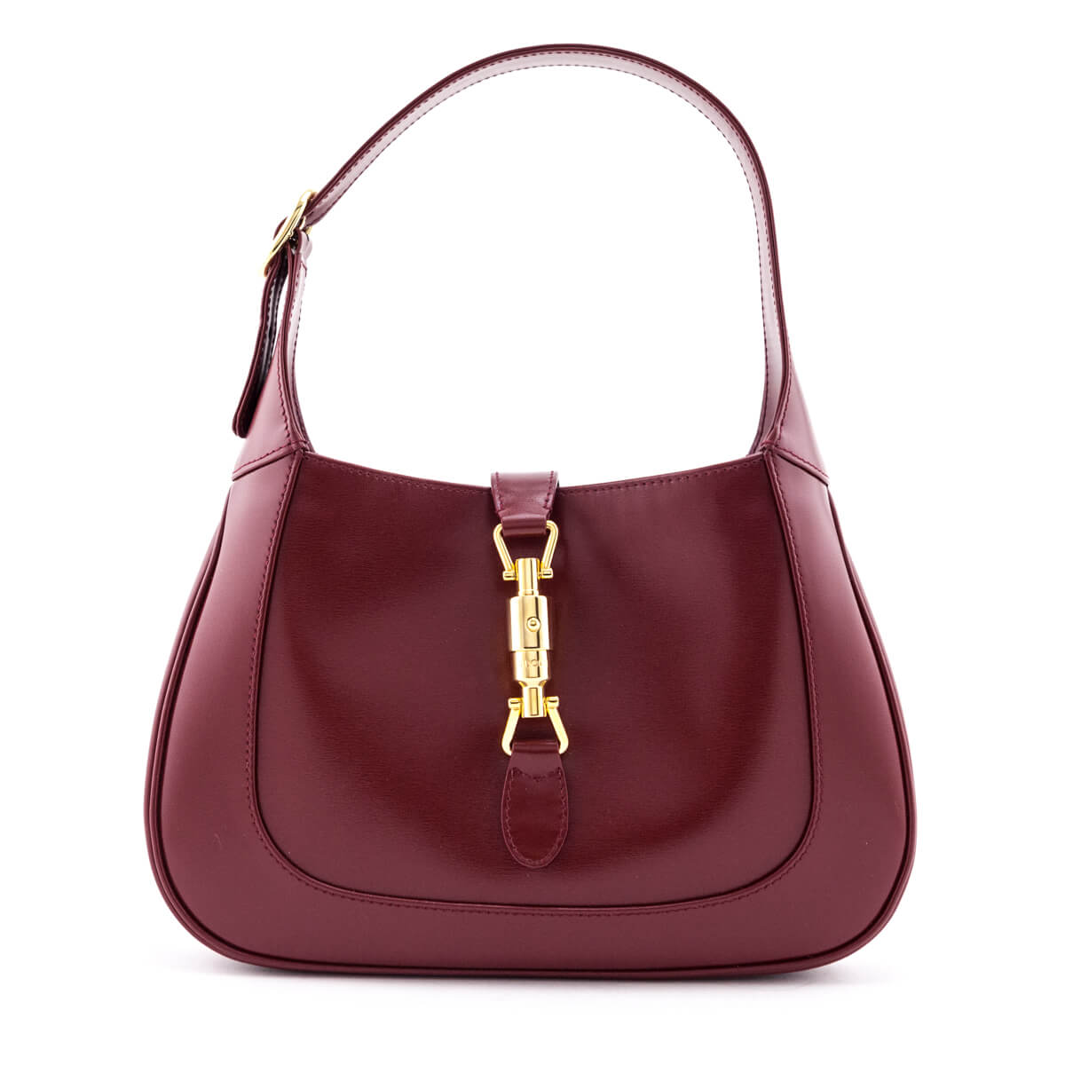 Gucci Cherry Red Calfskin Small Jackie 1961 Hobo - Love that Bag etc - Preowned Authentic Designer Handbags Preloved Fashions