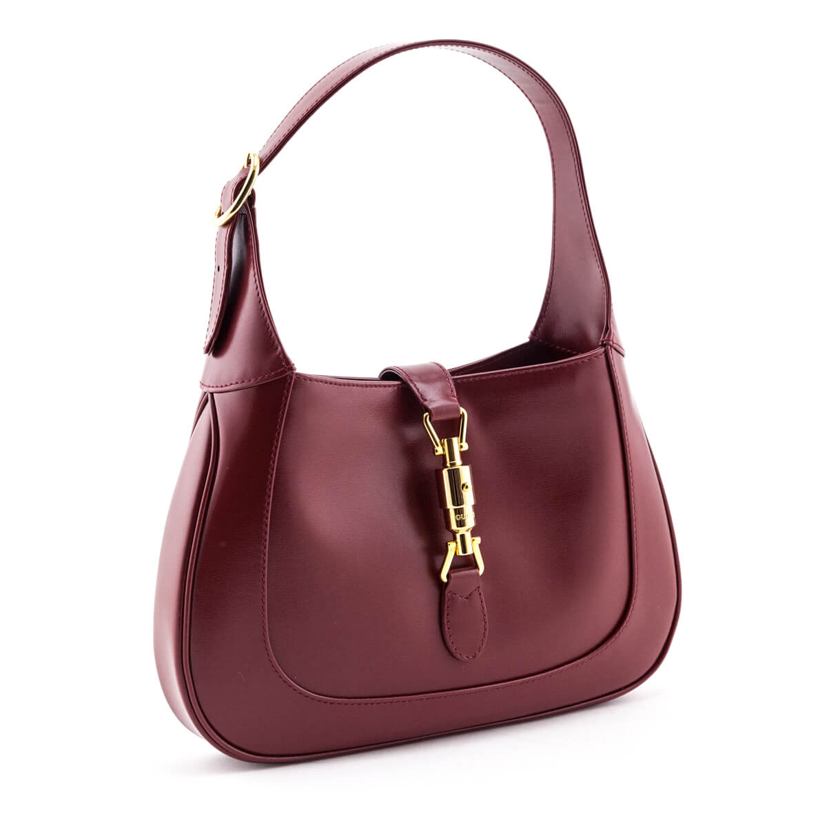 Gucci Cherry Red Calfskin Small Jackie 1961 Hobo - Love that Bag etc - Preowned Authentic Designer Handbags Preloved Fashions