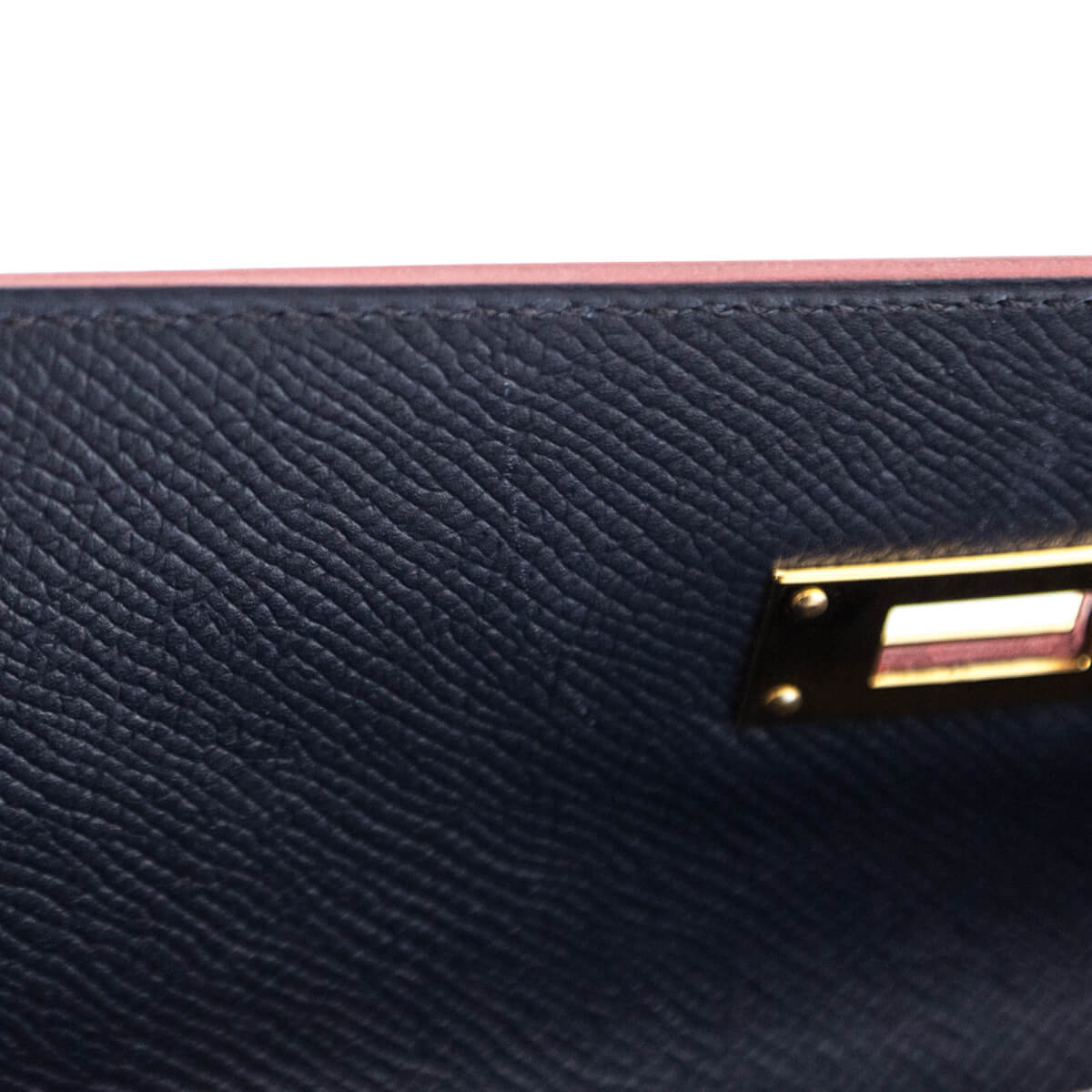 Hermes Bleu Indigo Epsom Kelly Sellier II 32 - Love that Bag etc - Preowned Authentic Designer Handbags Preloved Fashions
