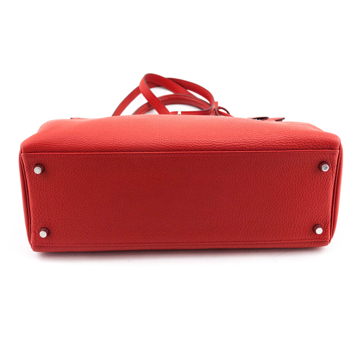 Hermes Geranium Togo Kelly Retourne II 35 - Love that Bag etc - Preowned Authentic Designer Handbags Preloved Fashions