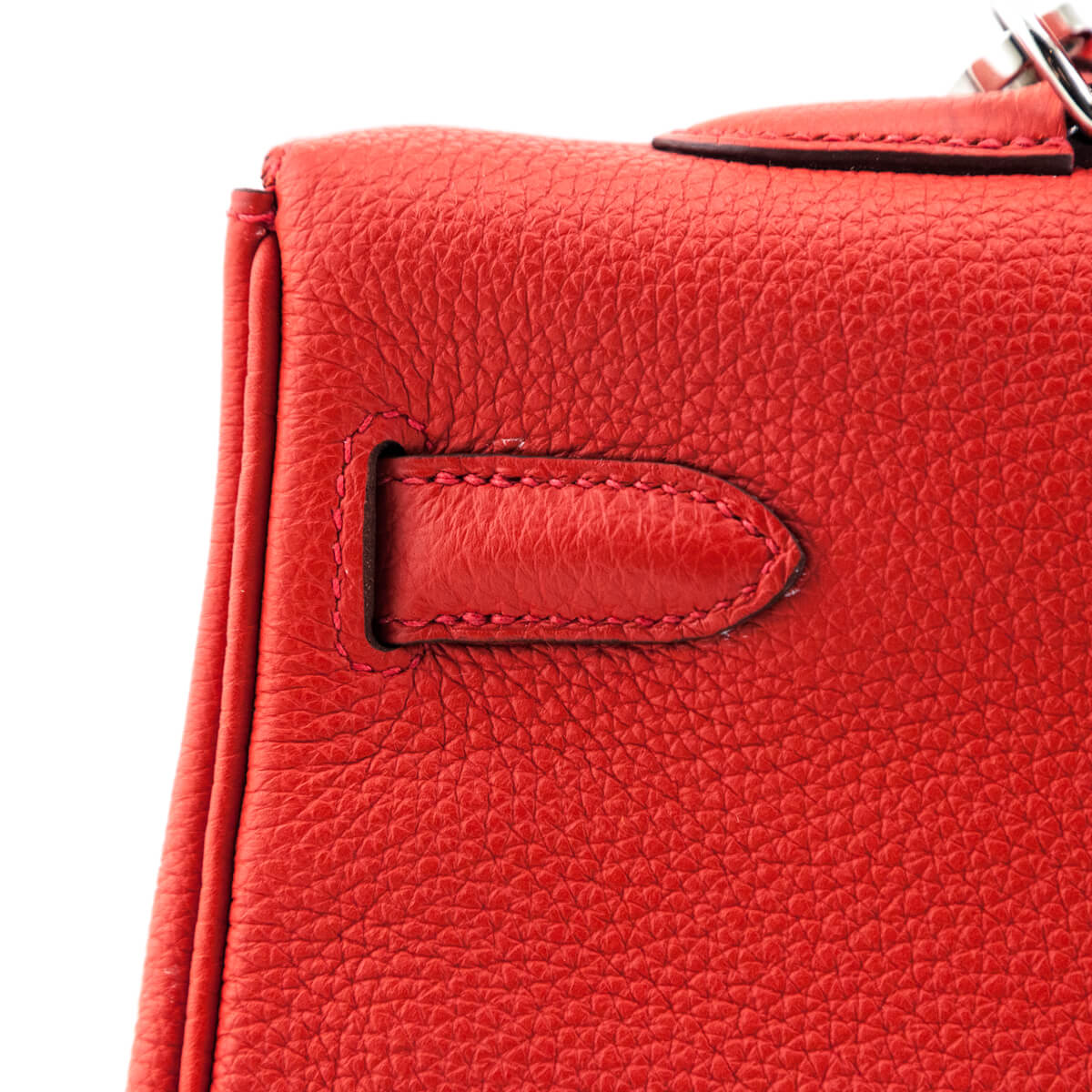 Hermes Geranium Togo Kelly Retourne II 35 - Love that Bag etc - Preowned Authentic Designer Handbags Preloved Fashions