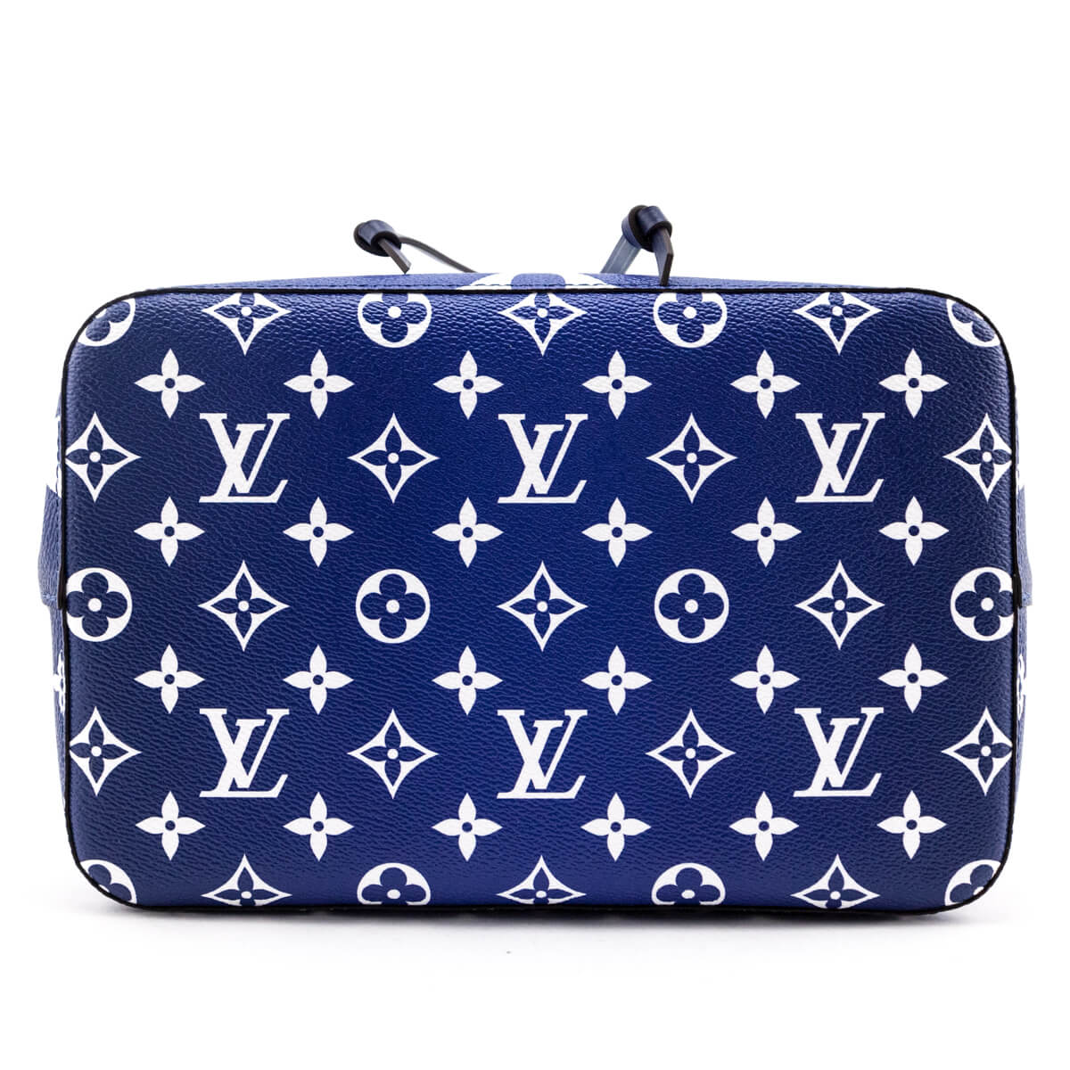 Louis Vuitton Blue Giant Monogram Escale Neonoe MM - Love that Bag etc - Preowned Authentic Designer Handbags Preloved Fashions