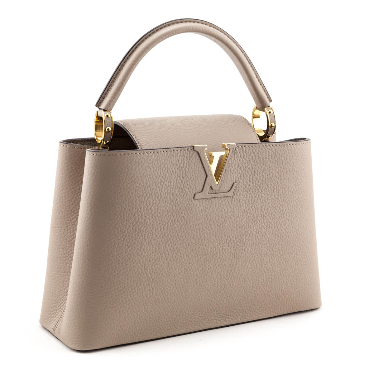 Louis Vuitton Galet Taurillon Capucines PM - Love that Bag etc - Preowned Authentic Designer Handbags Preloved Fashions