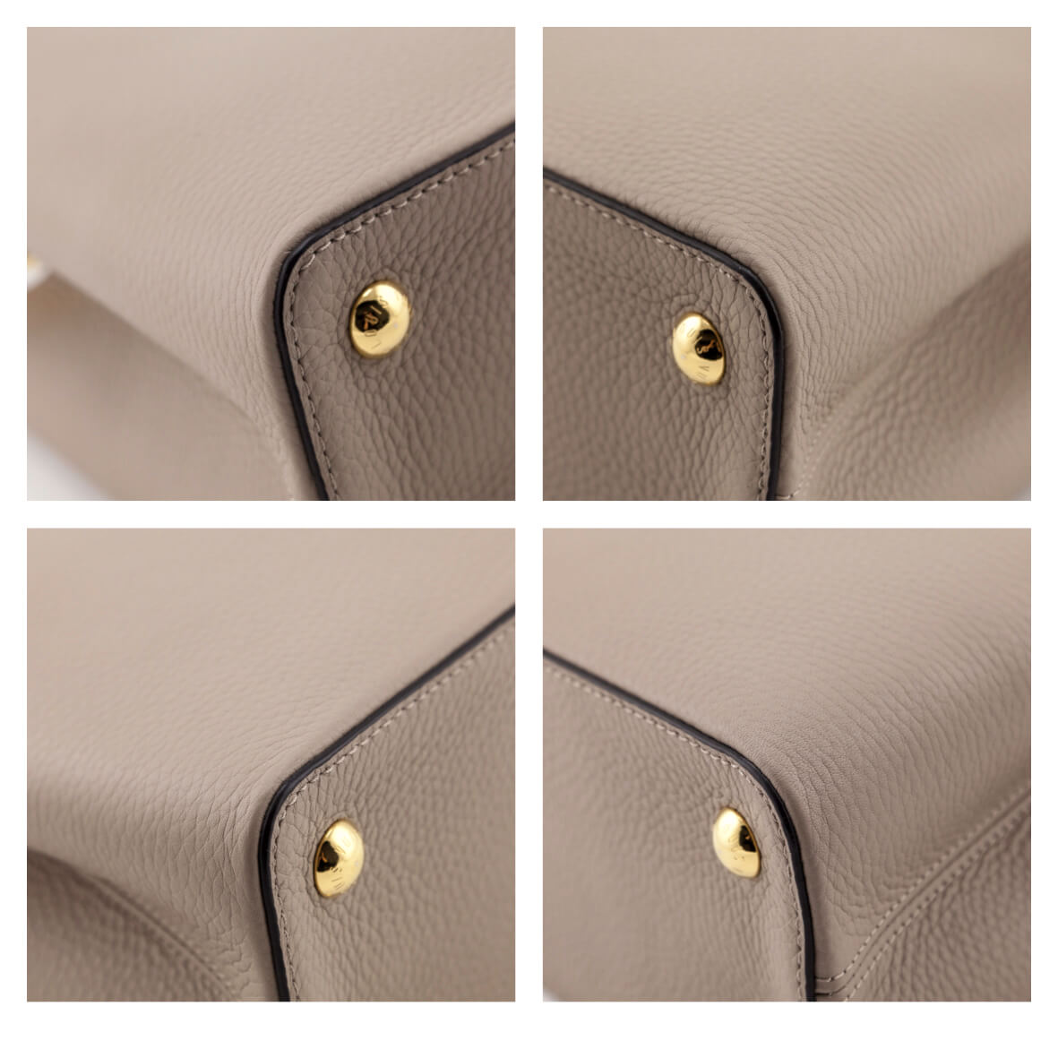 Louis Vuitton Galet Taurillon Capucines PM - Love that Bag etc - Preowned Authentic Designer Handbags Preloved Fashions