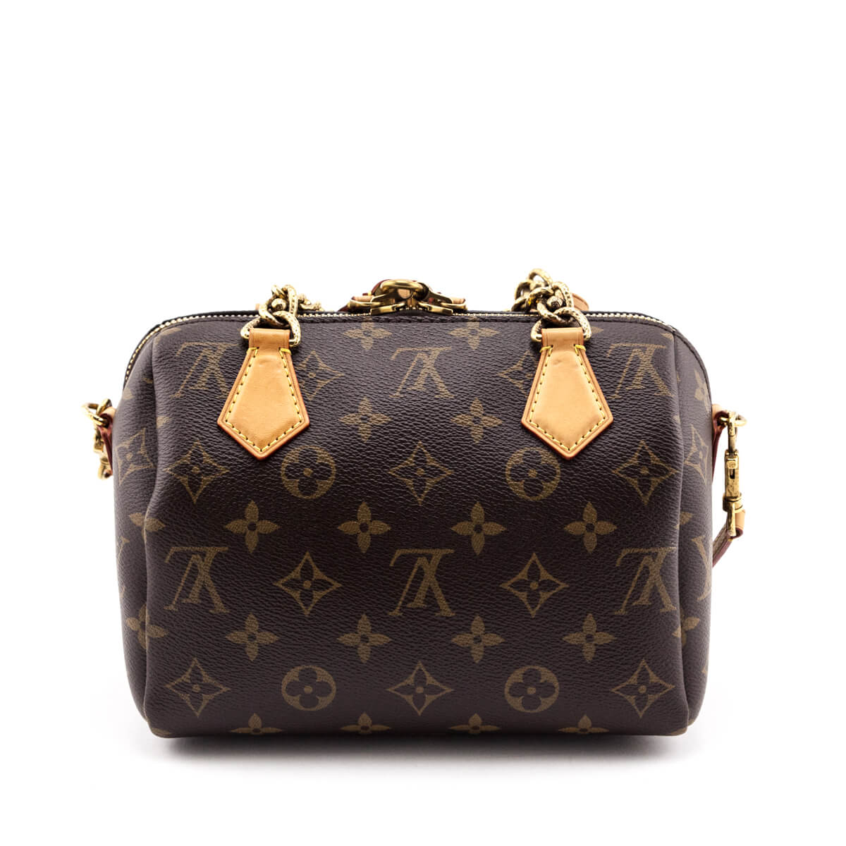 Louis Vuitton Monogram Chain Speedy 20 - Love that Bag etc - Preowned Authentic Designer Handbags Preloved Fashions