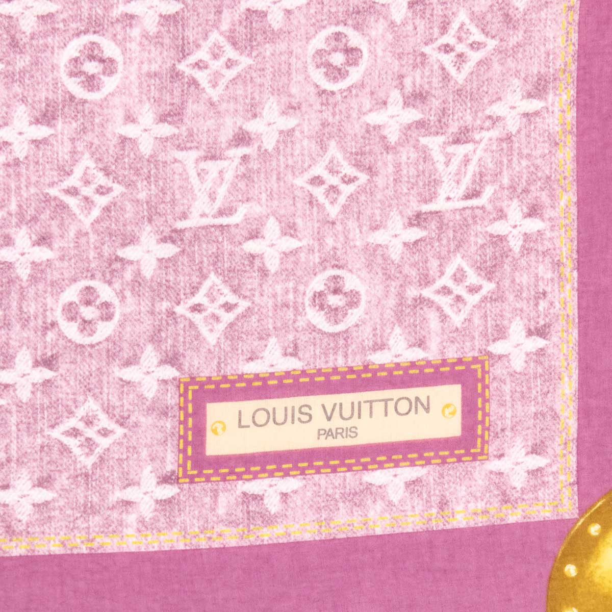 Louis Vuitton Pink Monogram Cotton Bandana - Love that Bag etc - Preowned Authentic Designer Handbags Preloved Fashions