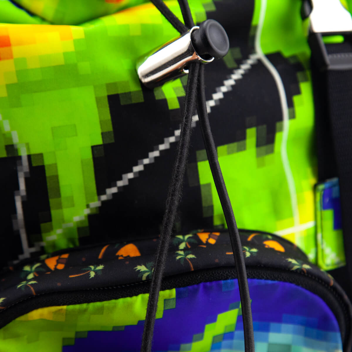 Prada Multicolor Printed Nylon Double Buckle Backpack - Love that Bag etc - Preowned Authentic Designer Handbags Preloved Fashions