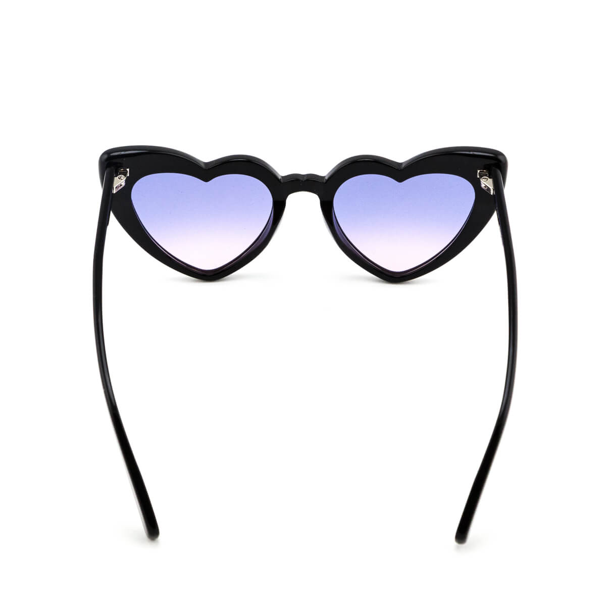 Saint Laurent Black Acetate Heart Frame Loulou Sunglasses - Love that Bag etc - Preowned Authentic Designer Handbags Preloved Fashions