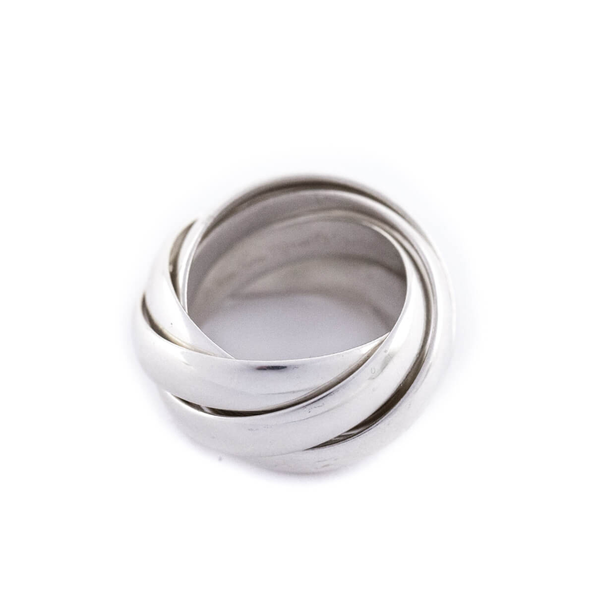 Tiffany Co Sterling Silver Paloma Picasso 5-Band Melody Ring Size 4.25 - Love that Bag etc - Preowned Authentic Designer Handbags Preloved Fashions