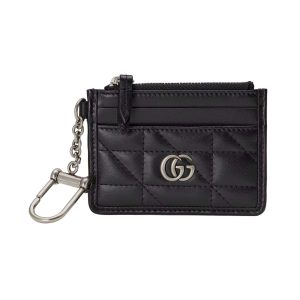 Gucci GG Marmont Keychain Wallet