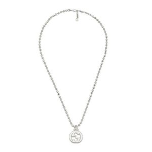 Gucci Interlocking G Necklace In Silver