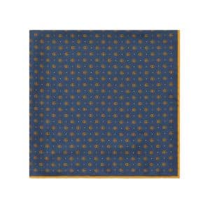 Gucci Double G And Polka Dot Silk Pocket Square