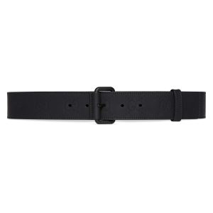 Gucci GG Rubber-effect Leather Belt