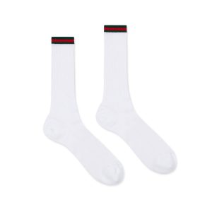 Gucci Cotton Blend Socks With Web