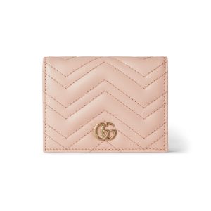 Gucci GG Marmont Matelassé Card Case Wallet