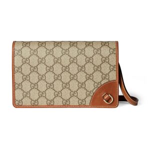 Gucci GG Emblem Super Mini Shoulder Bag