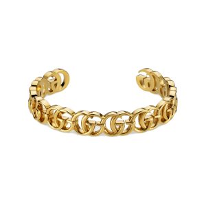 Gucci GG Marmont Interlinking Cuff Bracelet