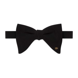 Gucci Silk Crêpe Bow Tie