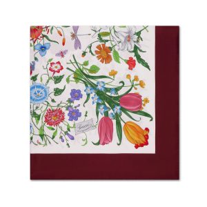 Gucci Printed Silk Twill Carré