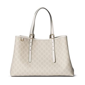 Gucci GG Emblem Large Tote Bag
