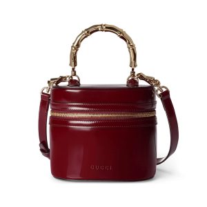 Gucci Mini Vanity Bag With Bamboo Handle