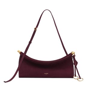 Alaïa Le Click East West Medium Bag In Nubuck
