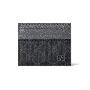 Gucci Bi-color Card Case With GG Detail