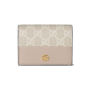 Gucci GG Marmont Bi-color Mini Wallet