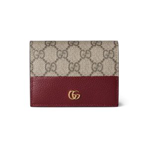 Gucci GG Marmont Bi-color Mini Wallet