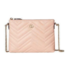 Gucci GG Marmont Pochette With Chain