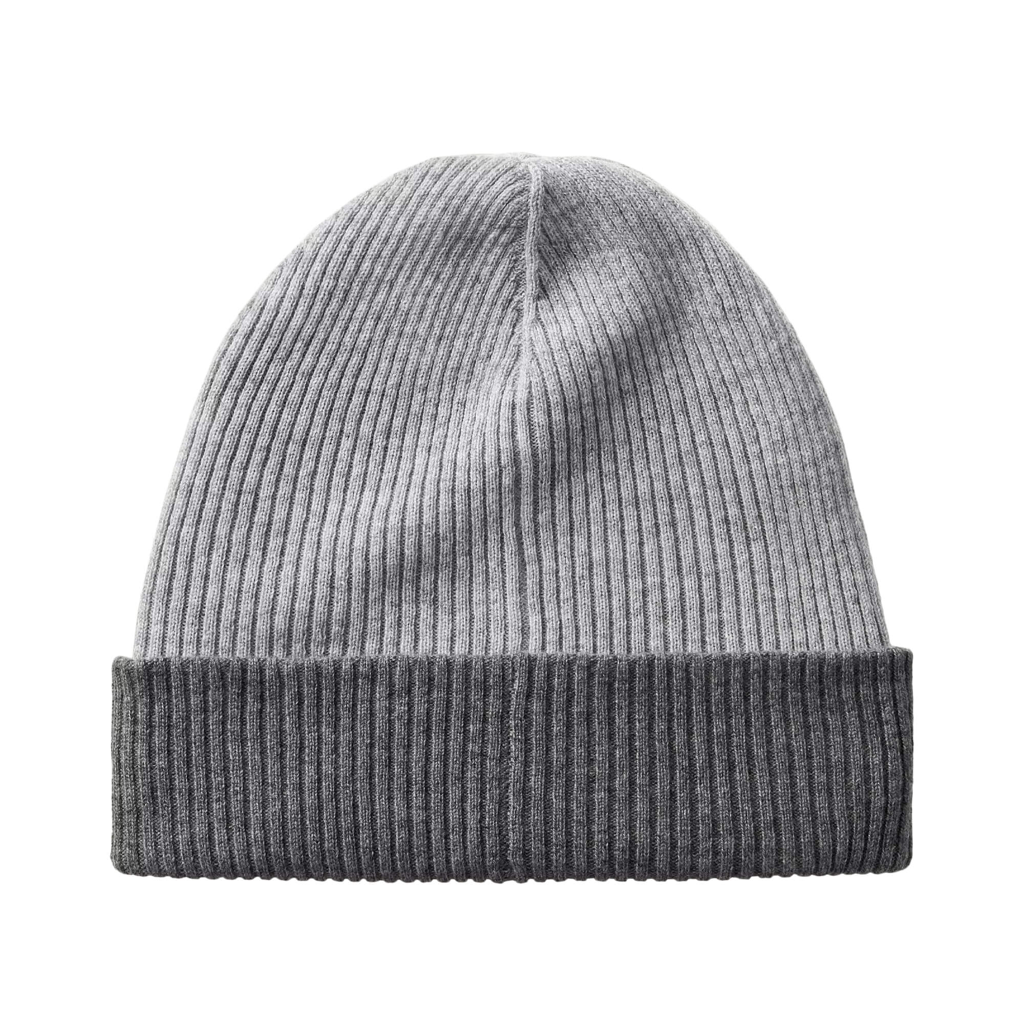 Brunello Cucinelli Cashmere Double Knit Ribbed Beanie at Enigma Boutique