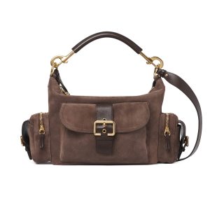 Chloé Camera Bag In Suede Leather