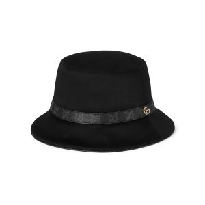 Gucci Cotton Fedora With Double G