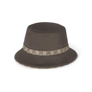 Gucci Cotton Fedora With Double G
